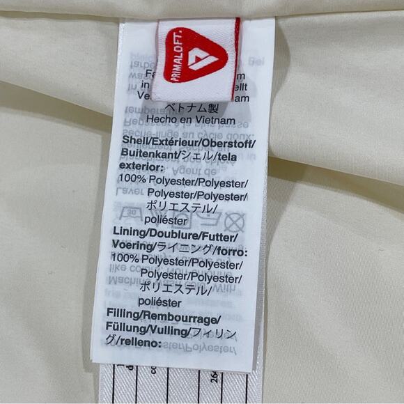 J Crew Excursion Vest Quilted PrimaLoft Muslin Ivory XS - Picture 7 of 8